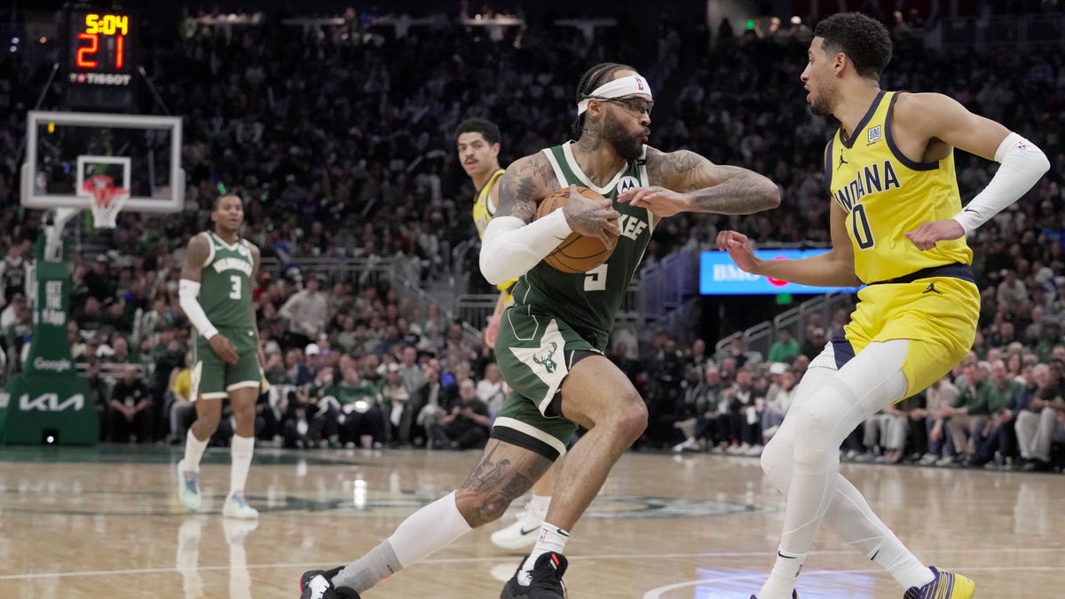 Gary Trent Jr.'s 9 3s lift Bucks to Game 3 win vs Pacers