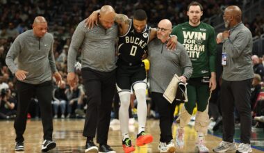 Bucks fans react to Damian Lillard's injury in Game 4 of NBA playoffs