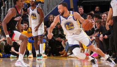 Curry, Warriors defeat Rockets in Game 3 with injured Butler on sidelines | Basketball News