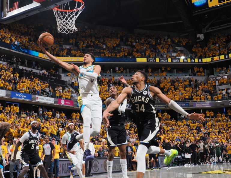 Tyrese Haliburton in qction.