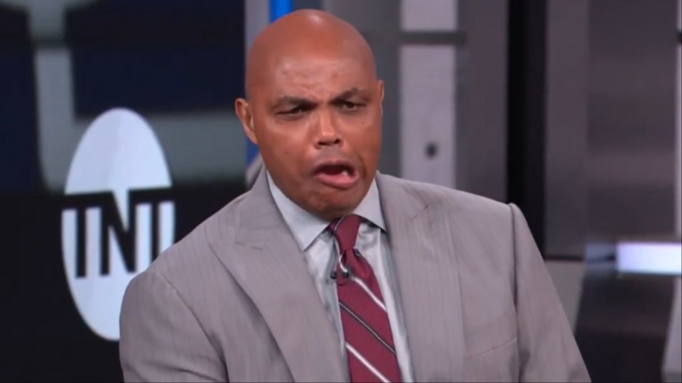 Barkley appeared to mock his producer during another frustrated moment