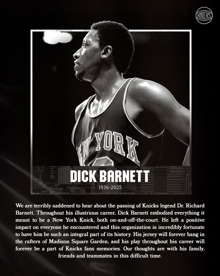 Dick Barnett, NBA, Knicks