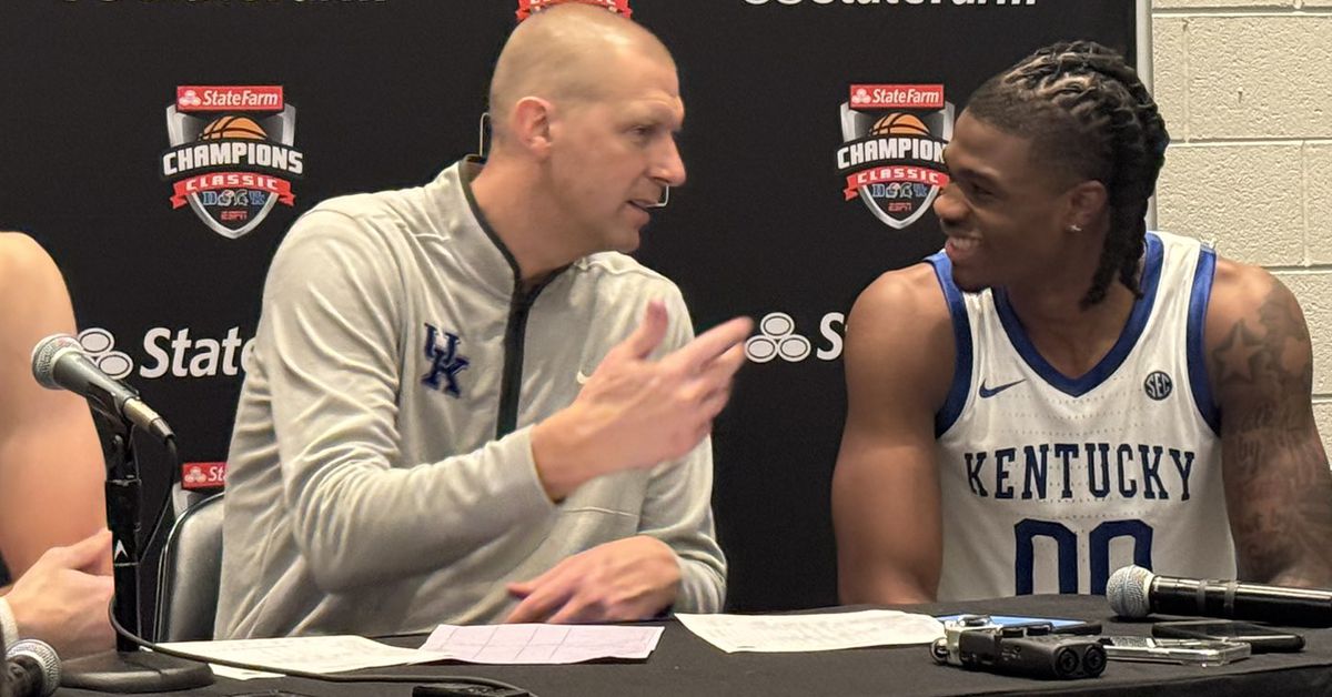 Mark Pope has high hopes for Otega Oweh if he pulls out of NBA Draft and returns to UK Basketball