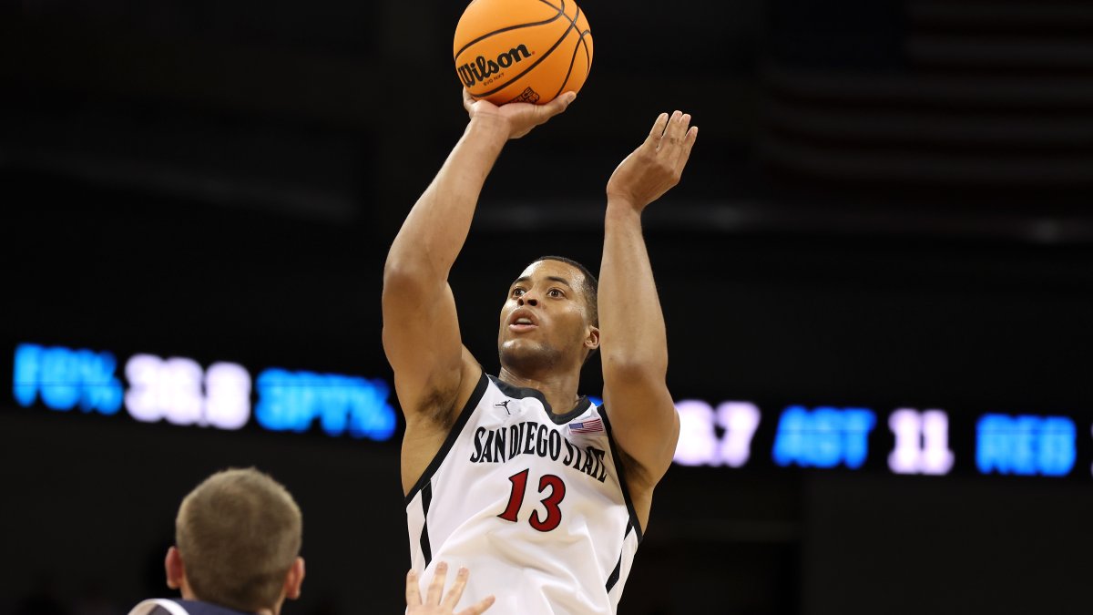 Aztecs star Jaedon LeDee not selected in NBA Draft – NBC 7 San Diego