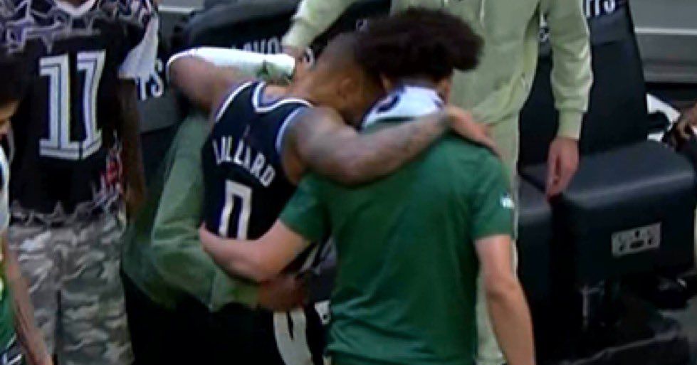 Damian Lillard injury: Bucks star suffers scary left leg injury in Game 4 of NBA Playoffs