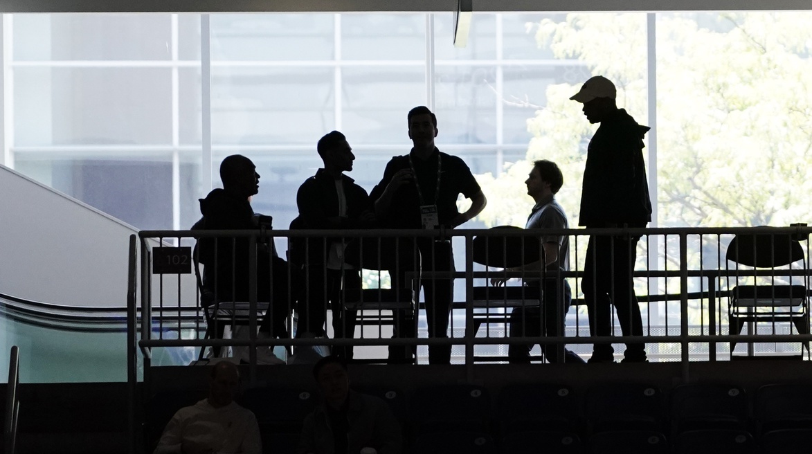 NBA Draft Combine concourse