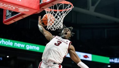 Arkansas forward Adou Thiero declares for NBA Draft