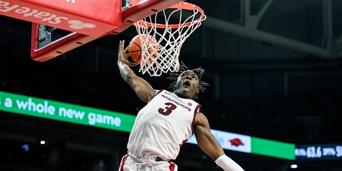 Arkansas forward Adou Thiero declares for NBA Draft