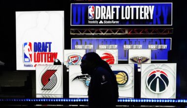 NBA Draft Lottery board
