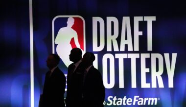 NBA Draft Lottery board