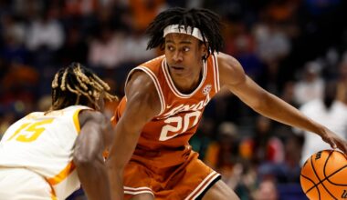 Texas’ Tre Johnson, Baylor’s VJ Edgecombe highlight early entry list for 2025 NBA draft