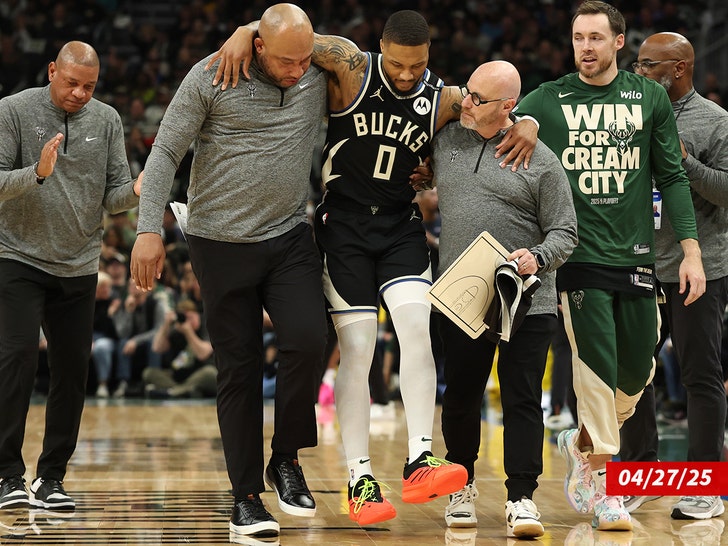 dame lillard injured getty
