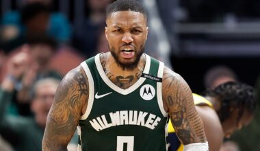 Damian Lillard Suffers Torn Achilles, Out For Playoffs