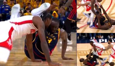 The NBA Used A Hilarious Loophole To Keep Draymond Green In The Game After He Decided To Kick Tari Eason In The Head