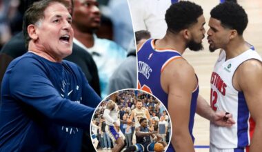 Mark Cuban speaks on NBA's physical playoffs: 'Bad for the future'