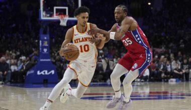 Hawks' Risacher enters play-in as the last man standing from French players to top last 2 NBA drafts