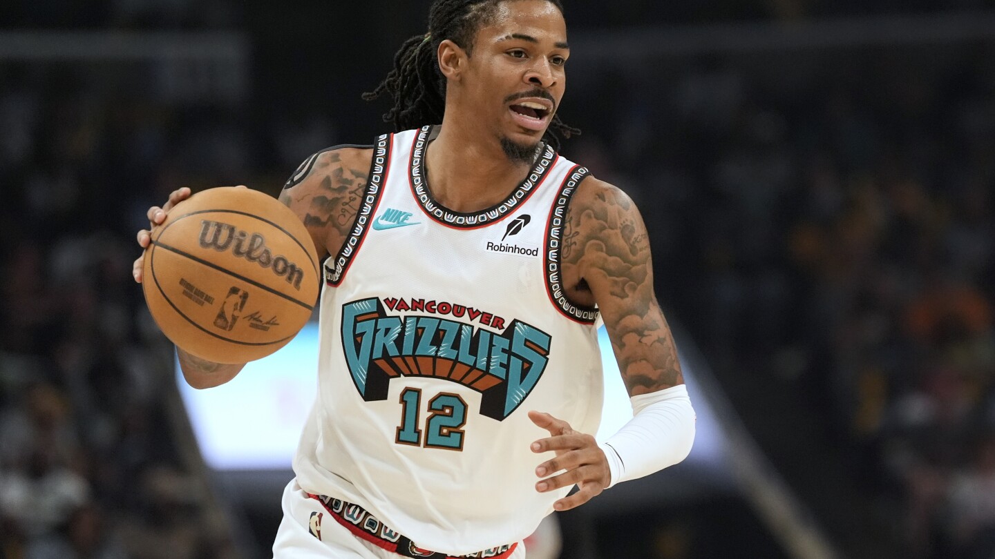 Judge dismisses lawsuit filed against NBA player Ja Morant over a fight during a pickup game