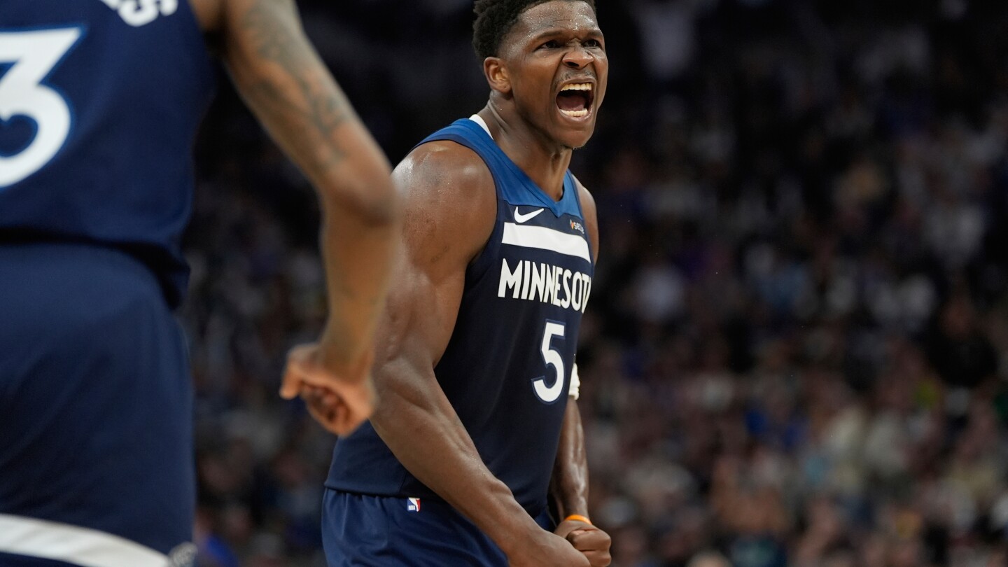 Timberwolves push Lakers to edge of elimination with 116-113 comeback win behind Edwards' 43 points