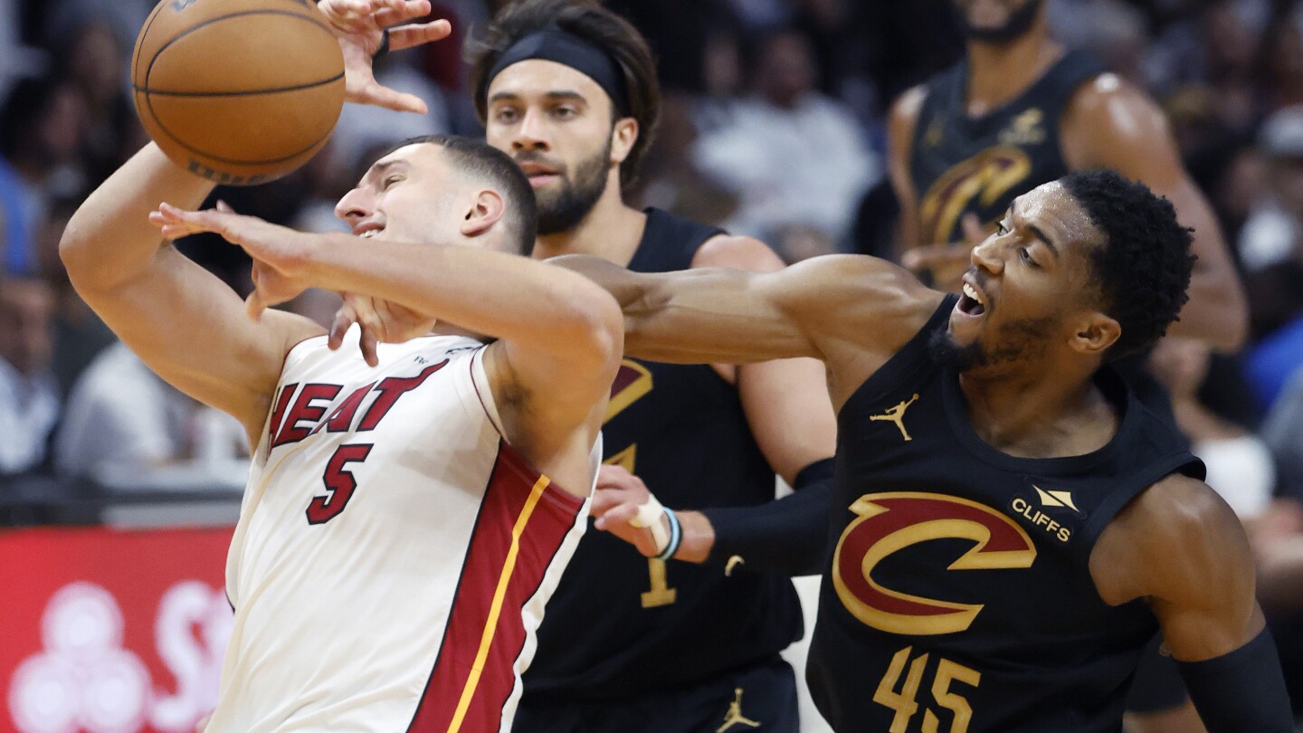 Cavs win by 55 points to sweep Heat and finish off most lopsided series in NBA playoff history