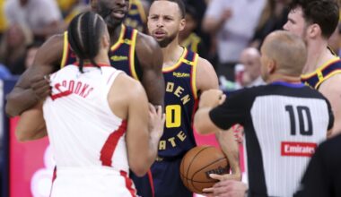 Rockets, Warriors get into shoving altercation in 2nd quarter of heated Game 4