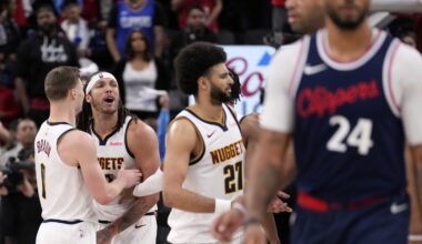 First-half skirmish between Nuggets and Clippers results in 6 technical fouls in Game 4