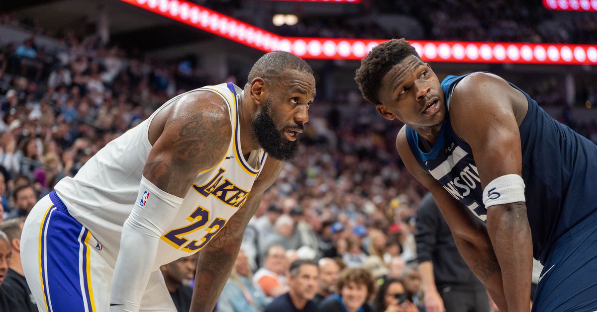 Grades for LeBron James, Luka Doncic in Lakers Game 4 loss to Wolves