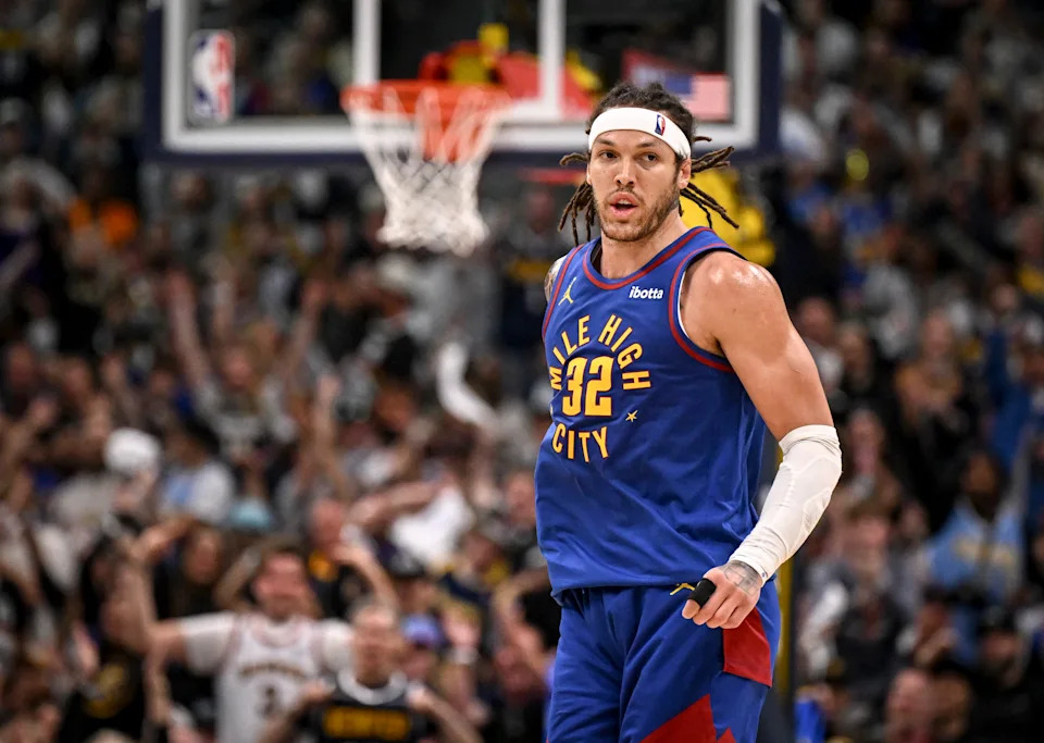 Aaron Gordon is making a habit of hitting clutch playoff shots. (Photo by AAron Ontiveroz/The Denver Post)