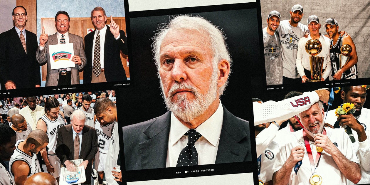 As Gregg Popovich steps away from coaching, here’s what made Spurs great a ‘generational leader’