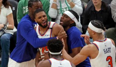 The Knicks aren't just beating Celtics, they're in their heads