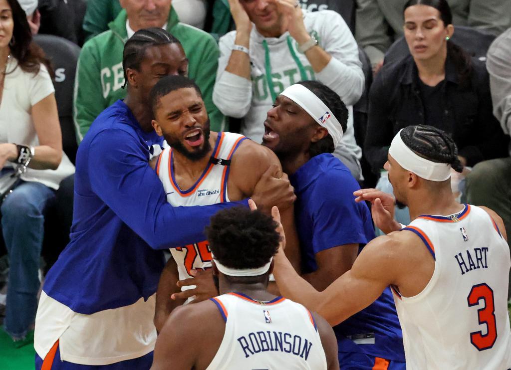 The Knicks aren't just beating Celtics, they're in their heads