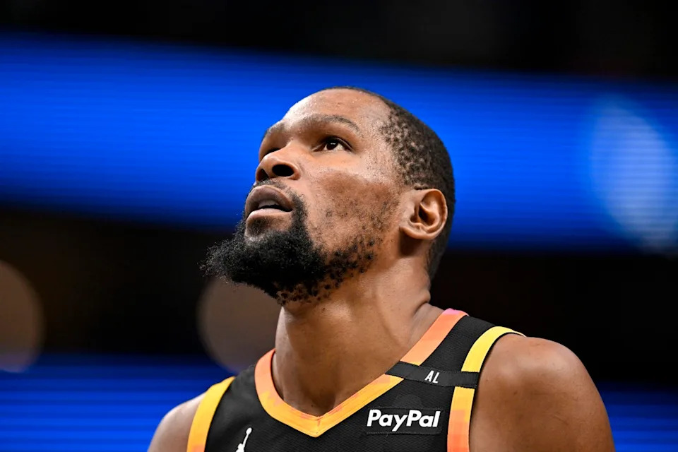 Phoenix Suns forward Kevin Durant.© Jerome Miron-Imagn Images