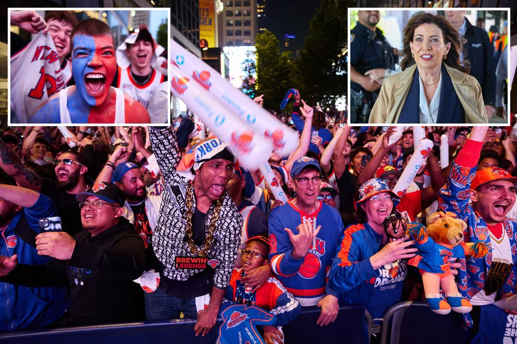 Hochul warns against ticket scammers as Knicks stubs price skyrocket