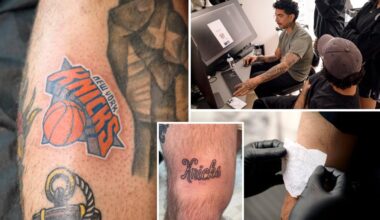 Knicks fans are getting permanent ink for playoffs: ‘Way more Knicks tattoos than I’ve ever done’