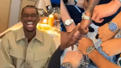 Shai Gilgeous-Alexander gifts Rolex watches to Oklahoma City Thunder teammates; Giannis Antetokounmpo reacts in disbelief to his MVP win