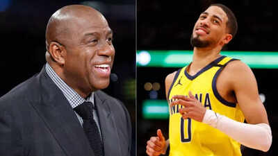 Los Angeles Lakers legend Magic Johnson shares towering praise for Tyrese Haliburton as he led Indiana Pacers to Game 1 victory