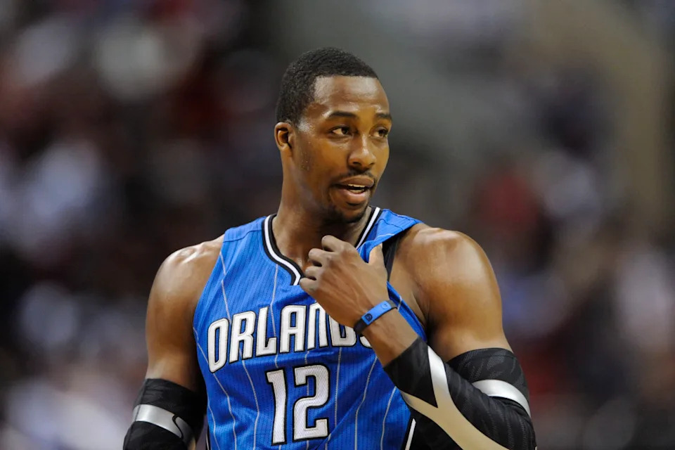 Former Orlando Magic center Dwight Howard (12)Howard Smith-Imagn Images
