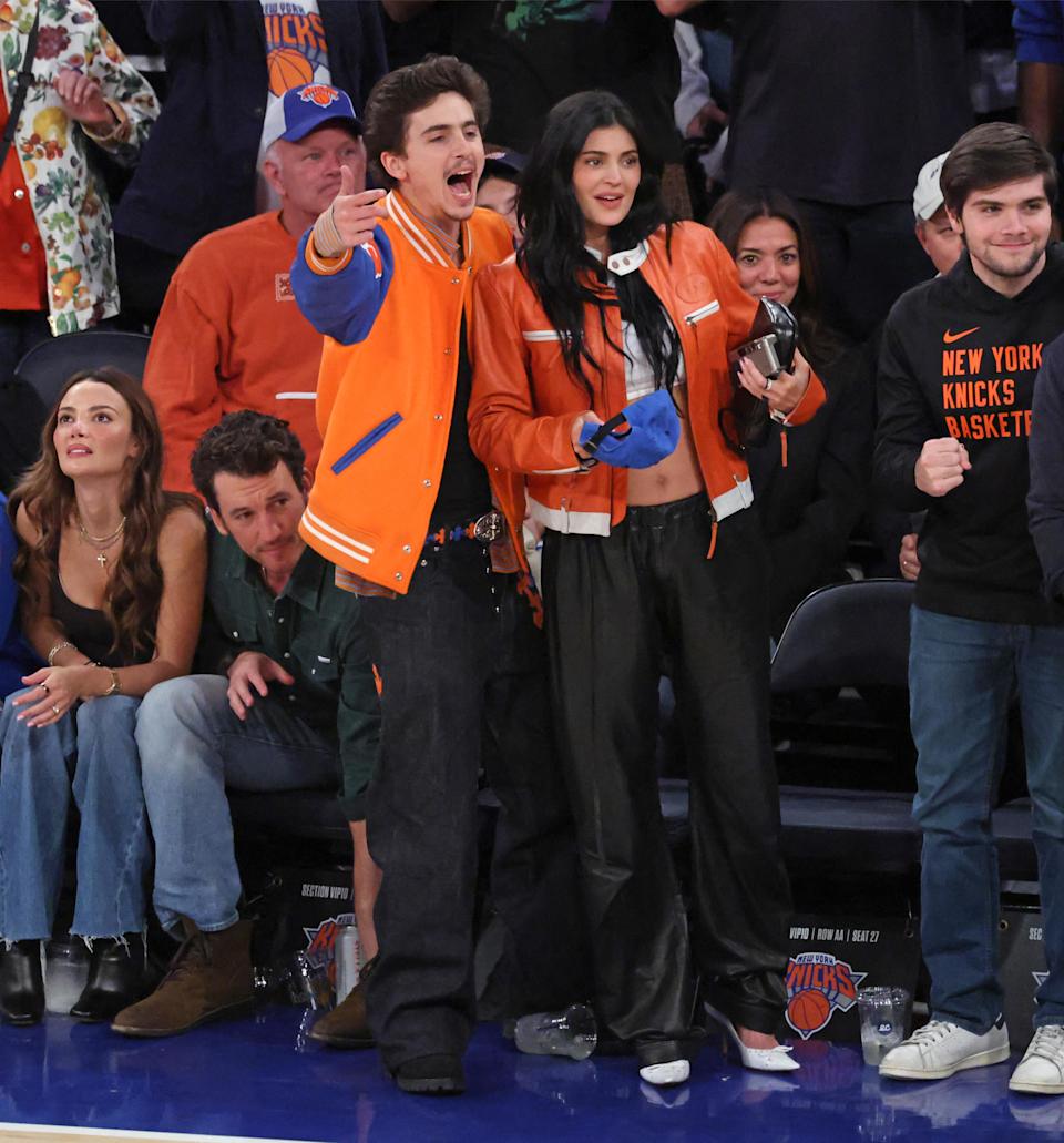 In the repost, “Sex and the City” character Samantha Jones, played by Kim Cattrall, quipped, “I don’t get laid unless the Knicks win.” Charles Wenzelberg / New York Post