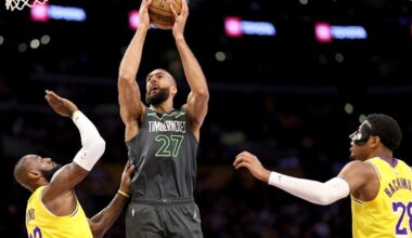 NBA playoffs: Timberwolves eliminate Lakers behind 20-20 game from Rudy Gobert