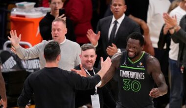 Preview capsule for the Minnesota-Golden State Western Conference semifinal playoff series