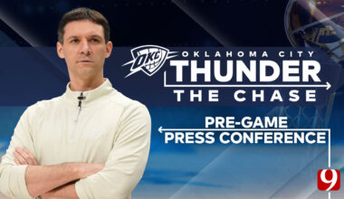 Thunder vs. Nuggets pre-game news conference ahead of NBA Western Semifinals Game 1