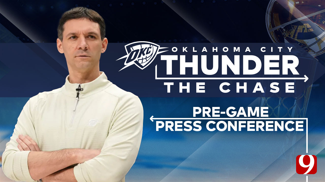 Thunder vs. Nuggets pre-game news conference ahead of NBA Western Semifinals Game 1