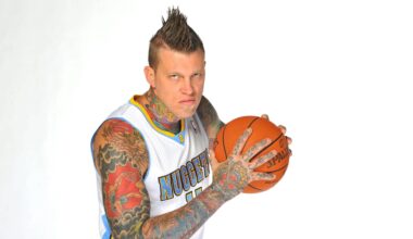 I made NBA history with the Denver Nuggets as Birdman, their tattooed enforcer—then was kicked out of the league for two years
