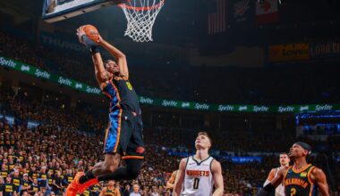 Thunder have record-setting night, rout Nuggets by 43 in Game 2
