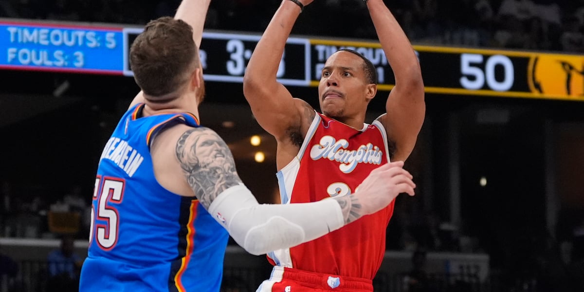 Memphis falls to Thunder 117-115, marking end of season for Grizzlies