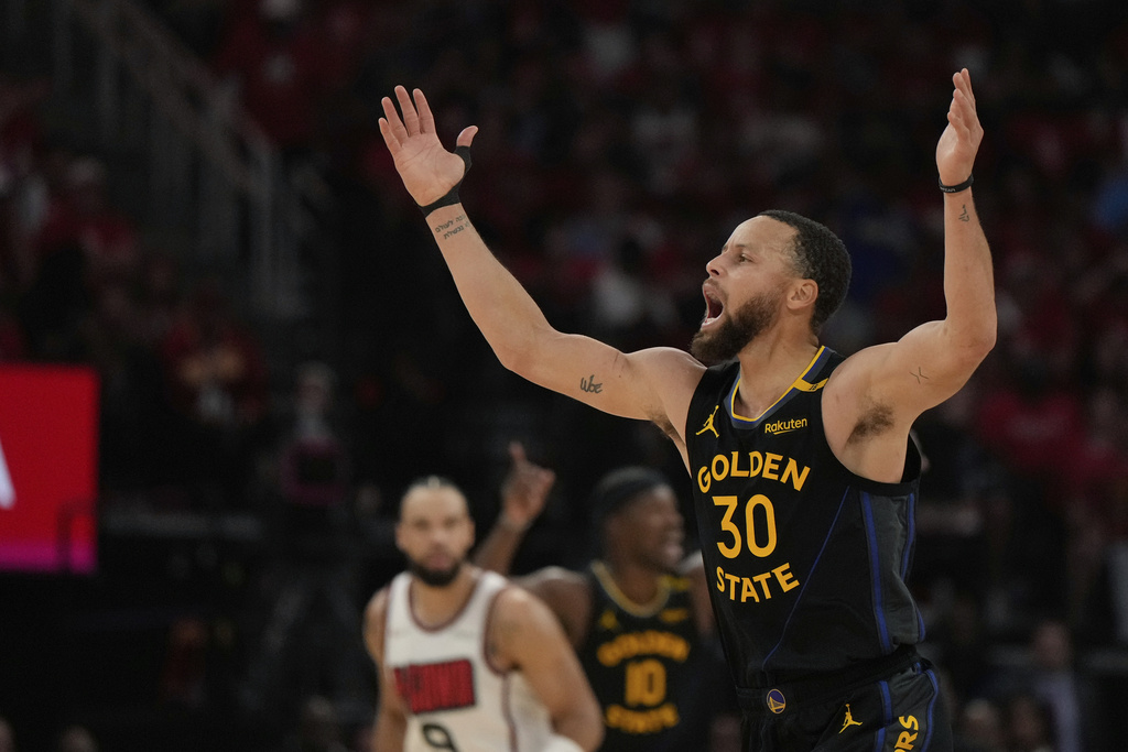 Steph Curry, Buddy Hield shine as Warriors close out Rockets in Game 7