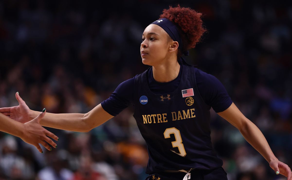 Hannah Hidalgo's star teammate bids farewell to Notre Dame with an emotional post