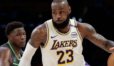 LeBron James gives honest reaction to Anthony Edwards after Lakers eliminated from playoffs