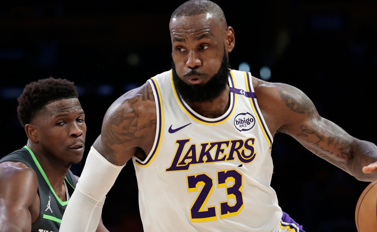 LeBron James gives honest reaction to Anthony Edwards after Lakers eliminated from playoffs