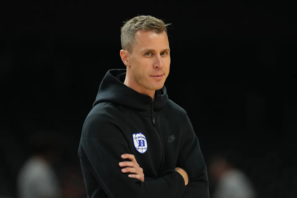Duke Blue Devils head coach Jon Scheyer.Bob Donnan-Imagn Images