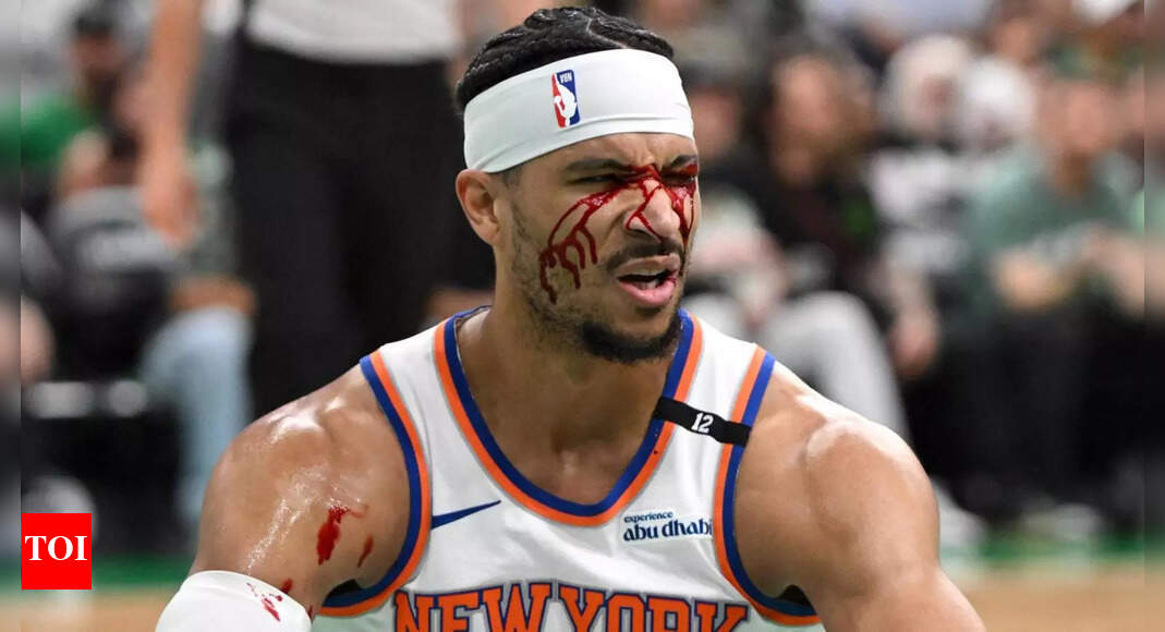 Josh Hart left bloodied and bruised in New York Knicks vs Boston Celtics Game 5 | NBA News
